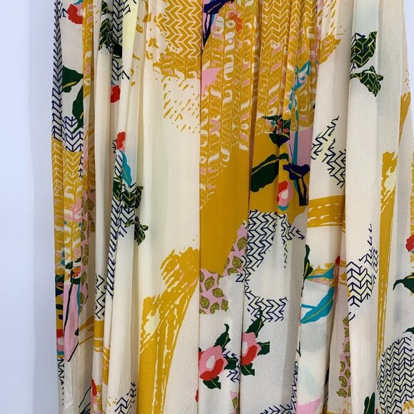 Anthropologie Bhanuni by Jyoti Skirt Mischa Maxi Boho Printed NWT - Picture 14 of 15